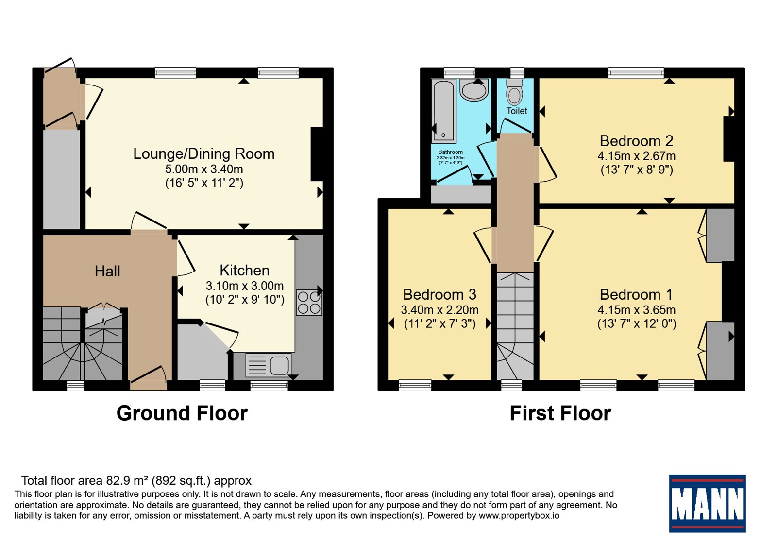 57, Moremead Road, London floorplan