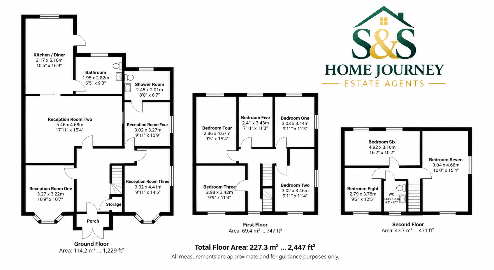 165, Tynedale Road, Birmingham floorplan