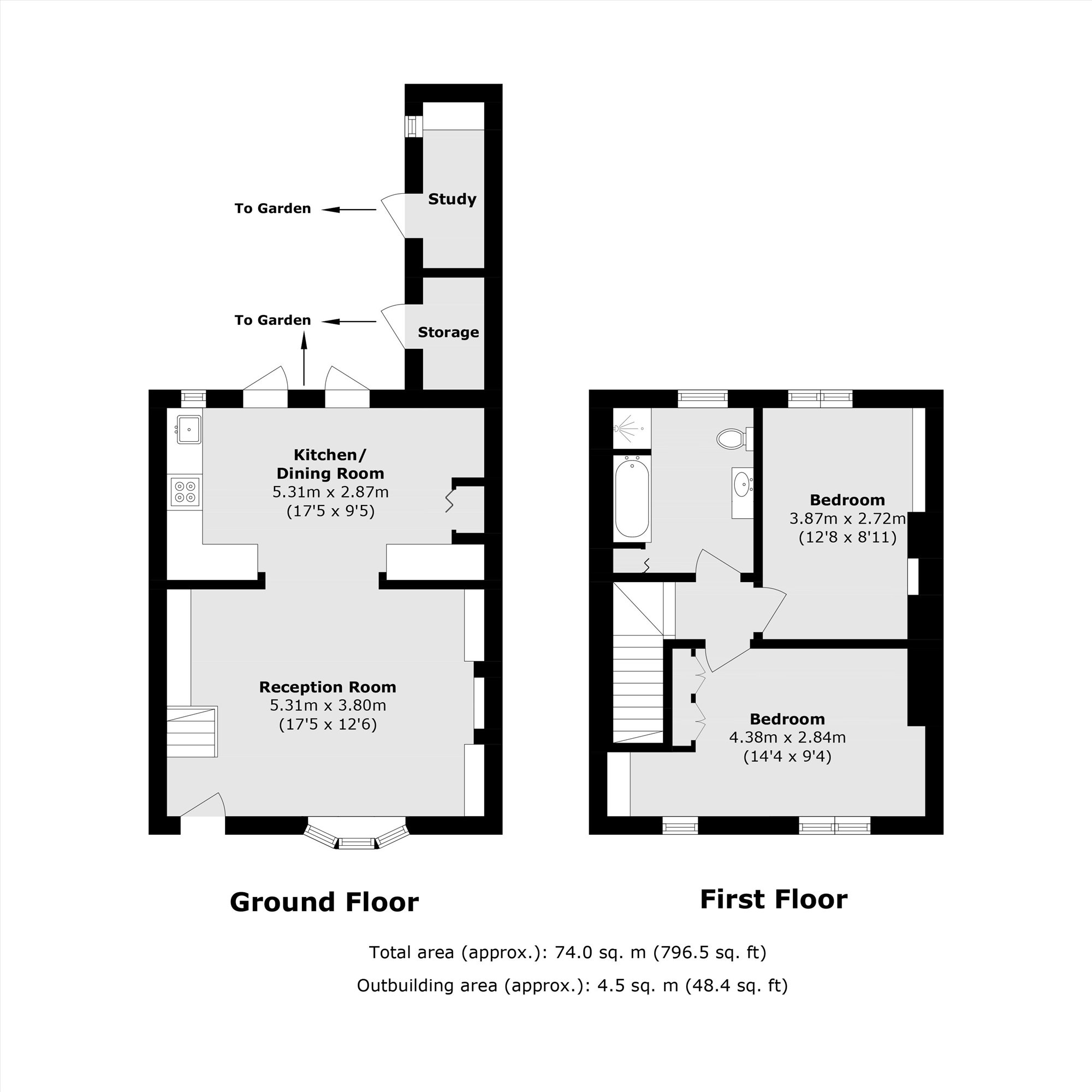 5, Campion Terrace, London floorplan