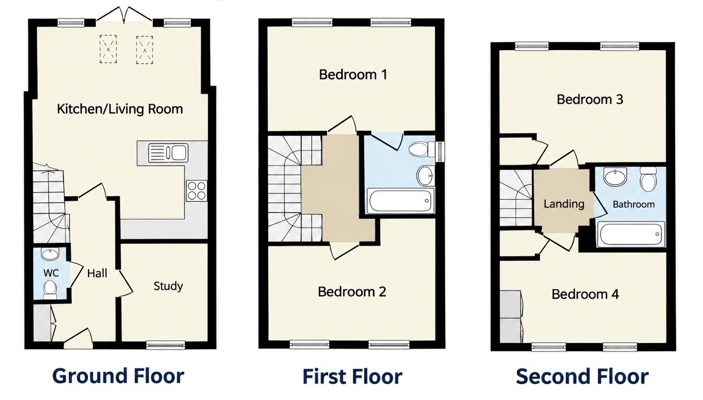 CAMBRIDGE floorplan