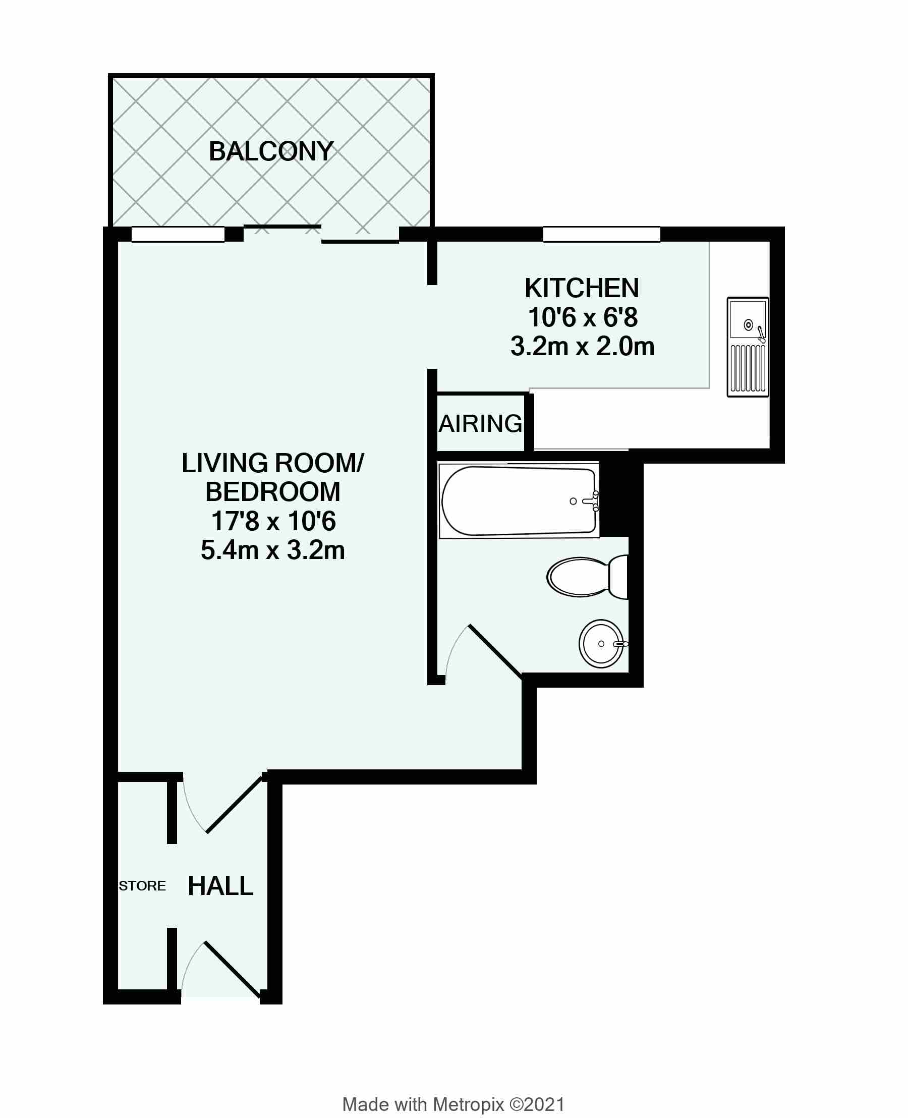 23, Prospect House,, East Cliff Road, Devon floorplan