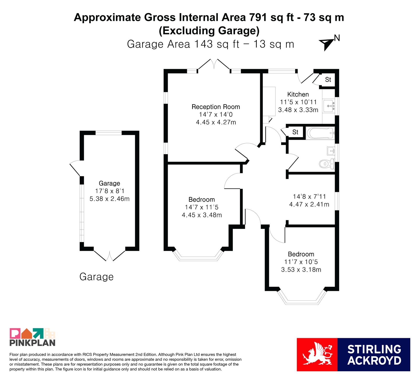 93, Spring Rise, Surrey floorplan