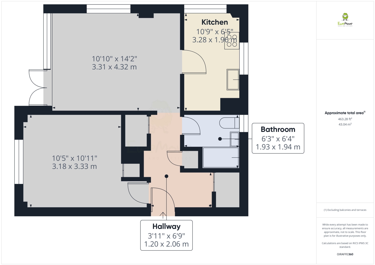 140, Bostall Lane, London floorplan