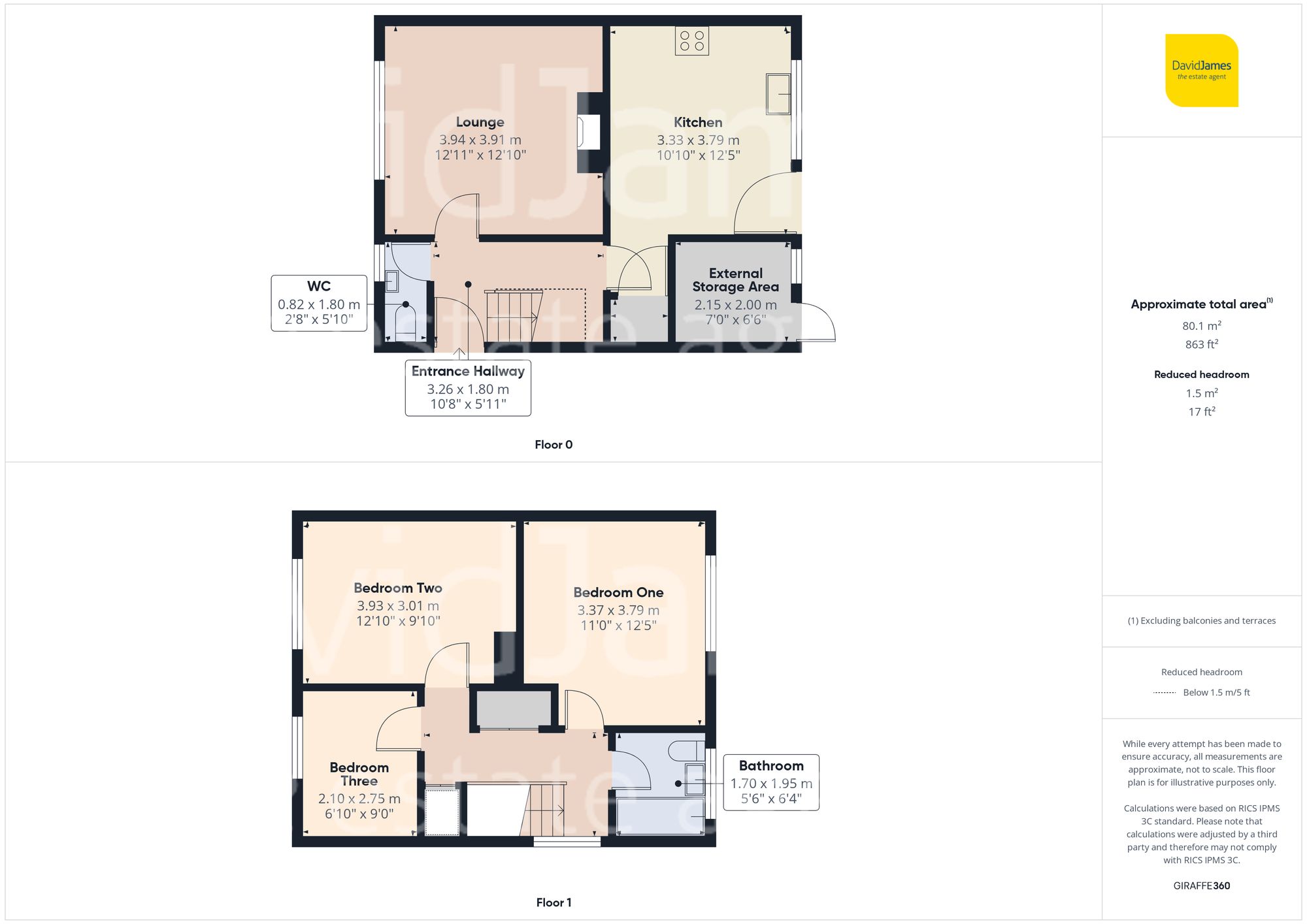 39 Cromwell Crescent, Nottingham floorplan
