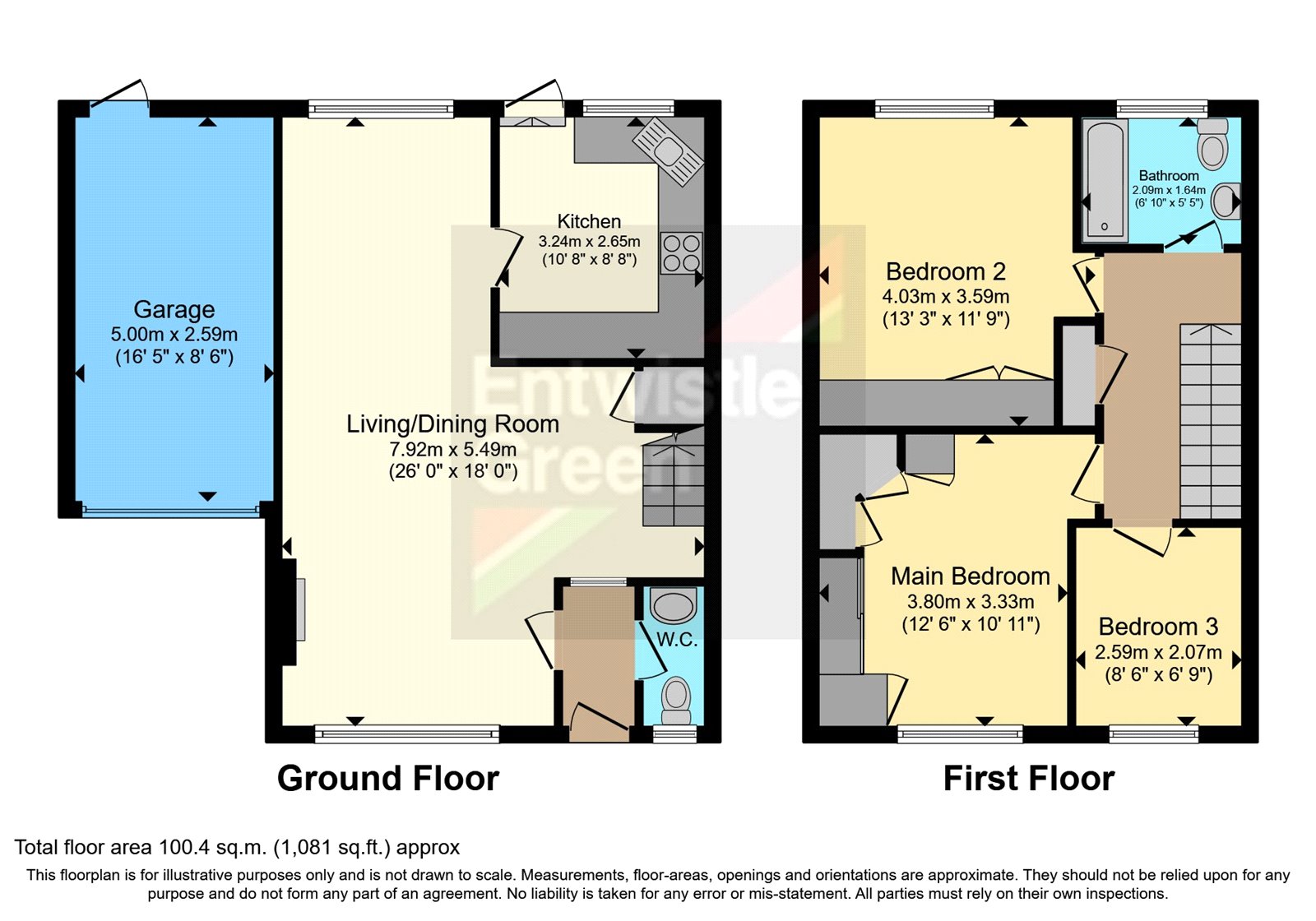 Sycamore Gardens, Foulridge, Colne, Lancashire BB8, 3 bedroom semi