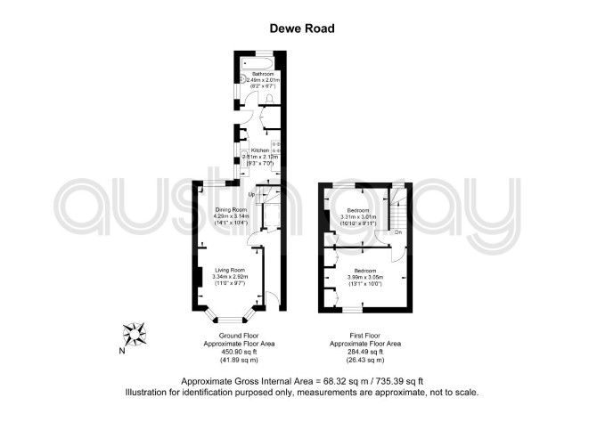 68 Dewe Road,, Brighton floorplan