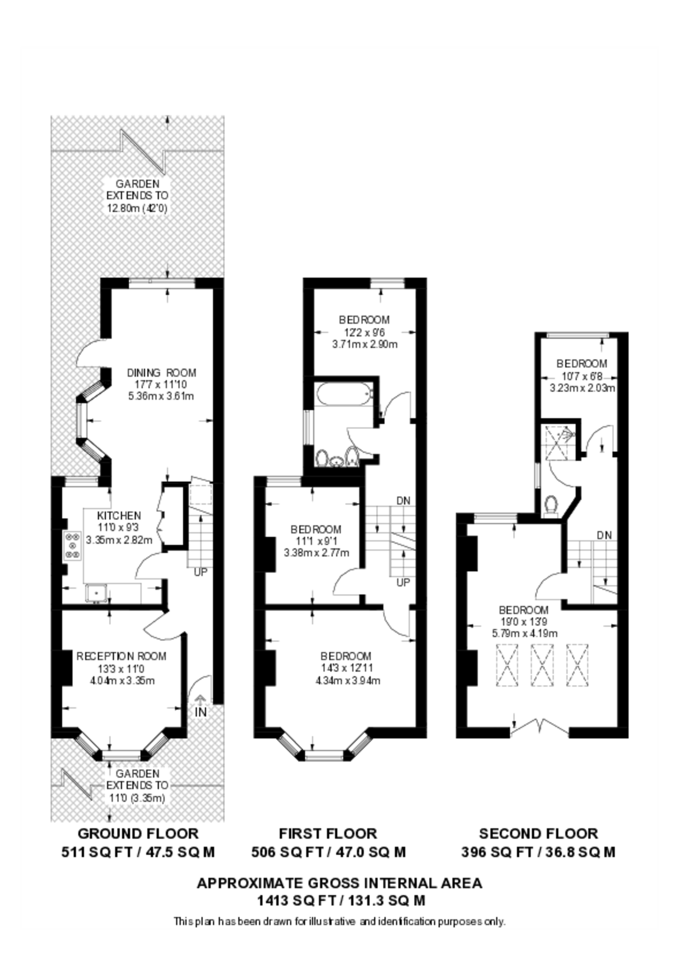 St Georges Road, Leyton floorplan