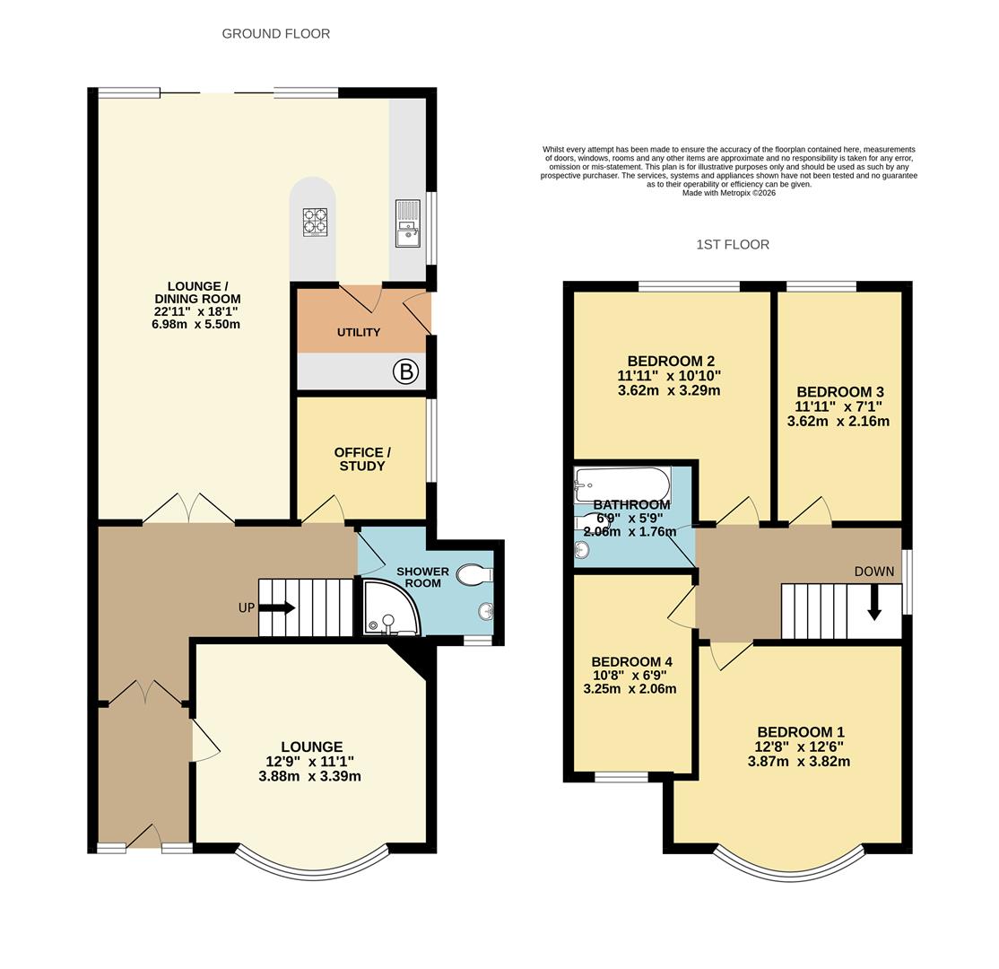 27, Wall Park Road, Brixham floorplan