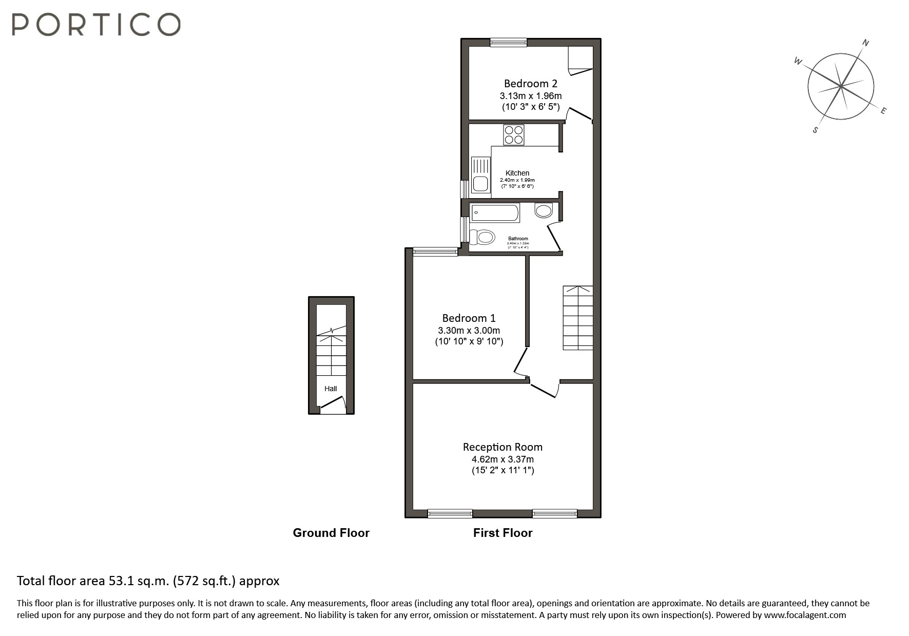 Claude Road, London floorplan