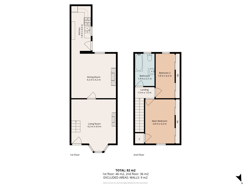 9, Vicarage Terrace, Durham floorplan