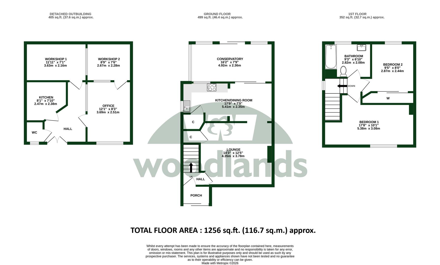 20, Stuart Road, Reigate floorplan