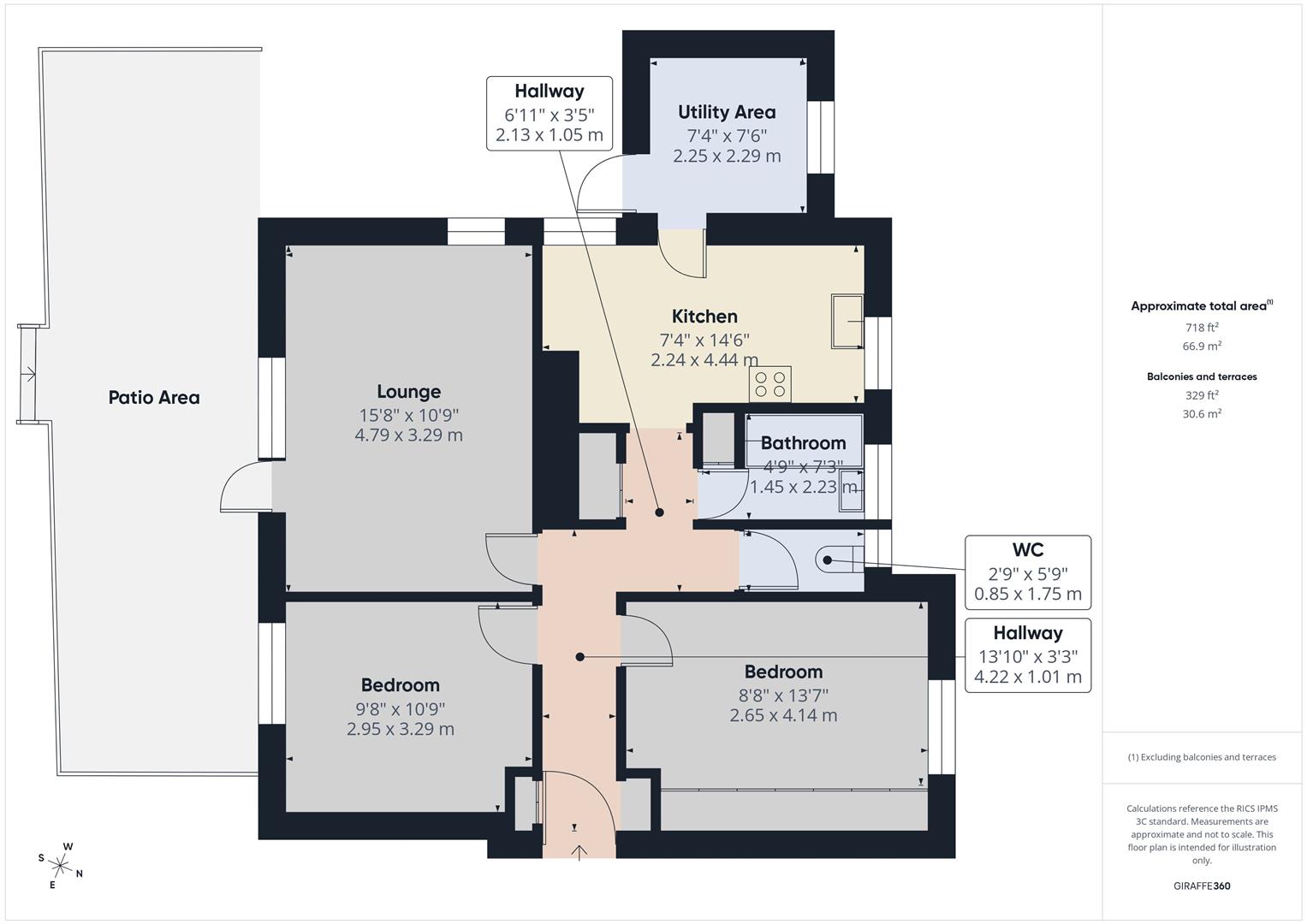 3, Lynwood Avenue, Coulsdon floorplan