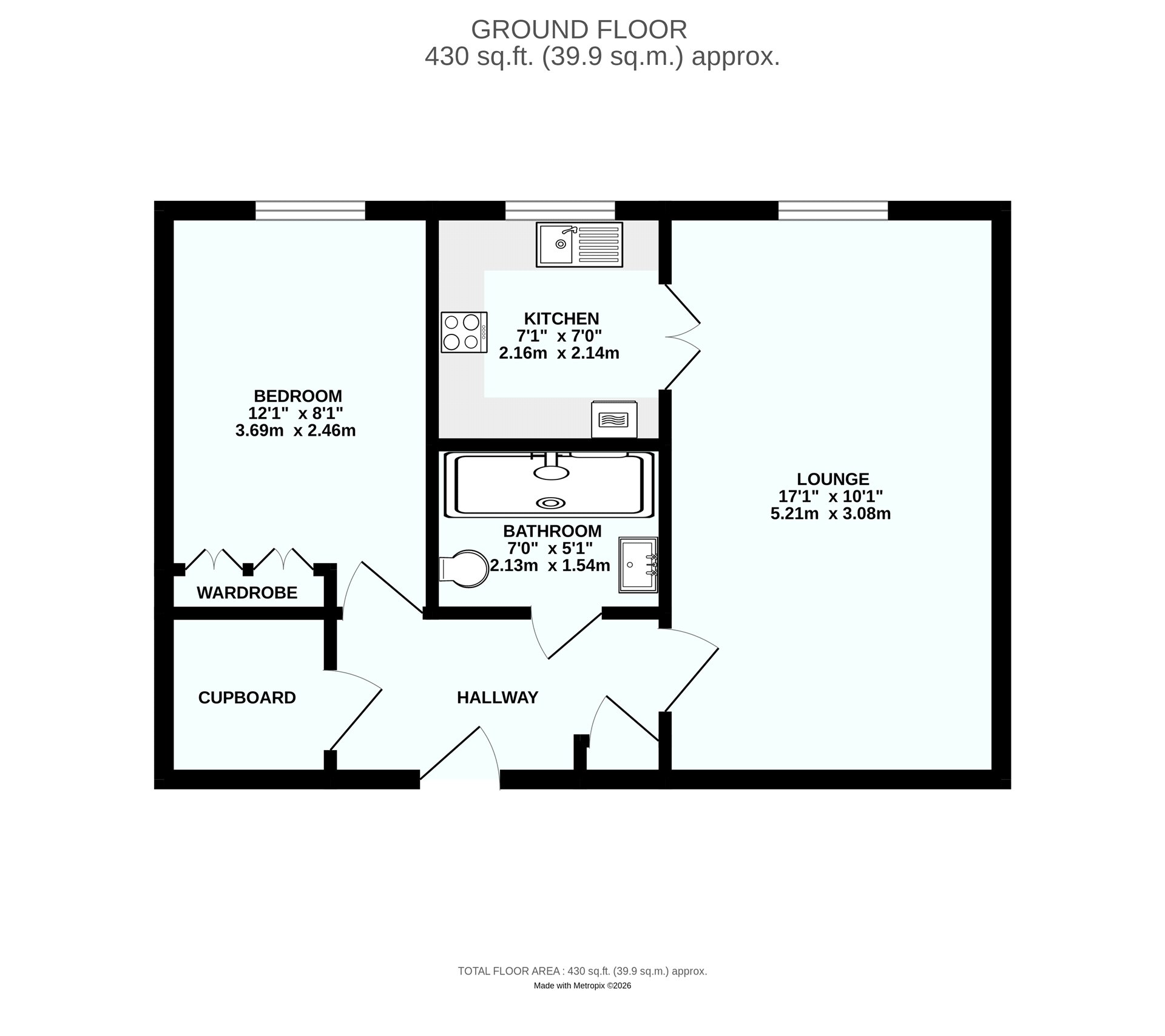 29 St. Pirans Court,, Trevithick Road, Cornwall floorplan