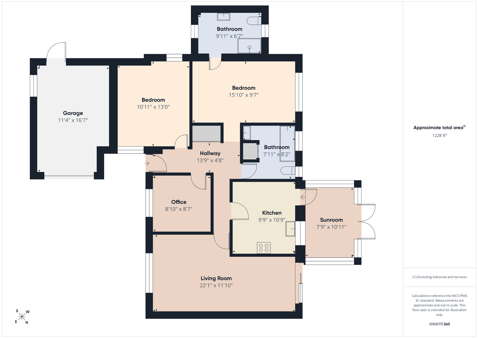 87, Hills Road, Thetford floorplan