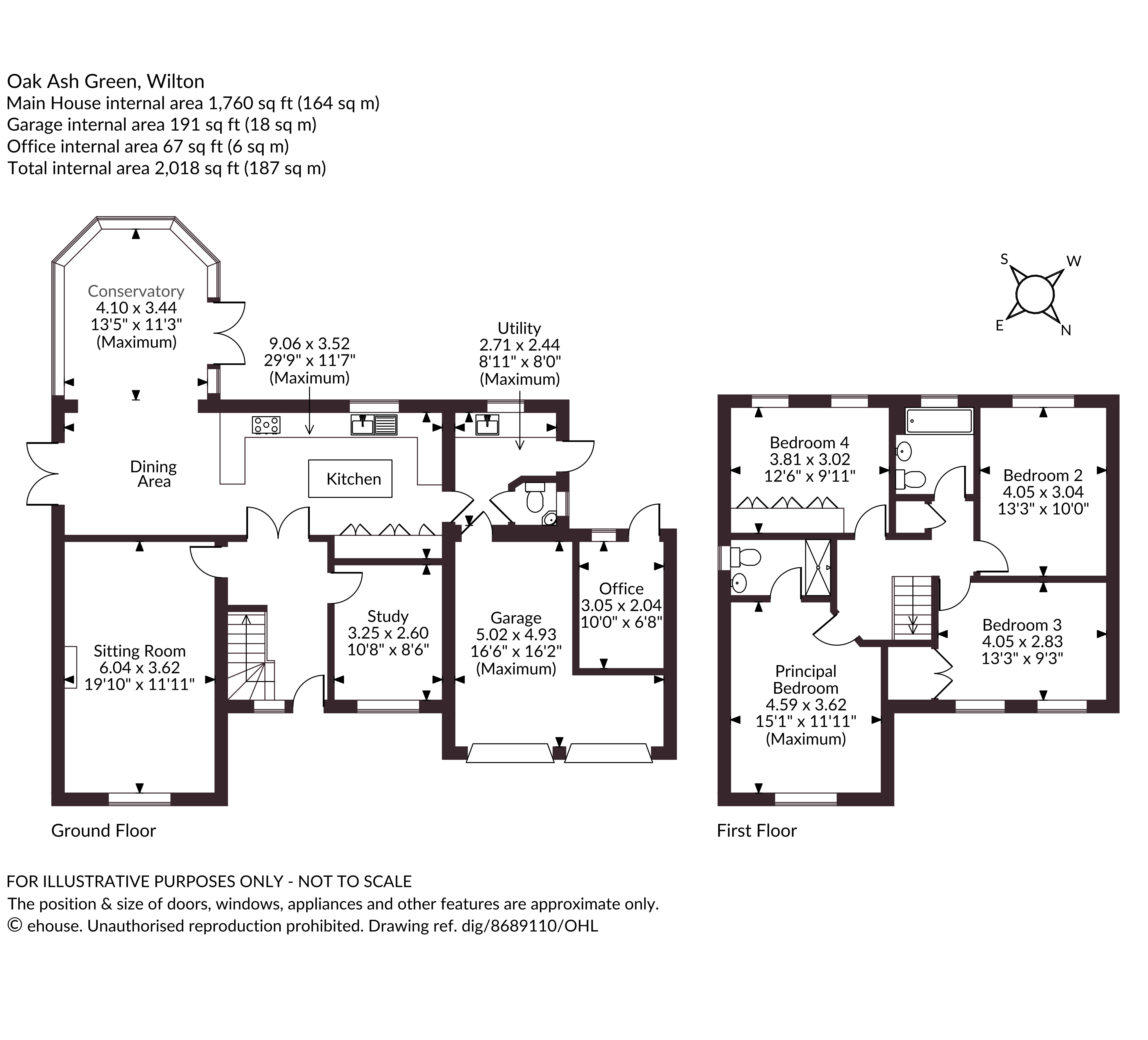 4, Oak Ash Green, Salisbury floorplan