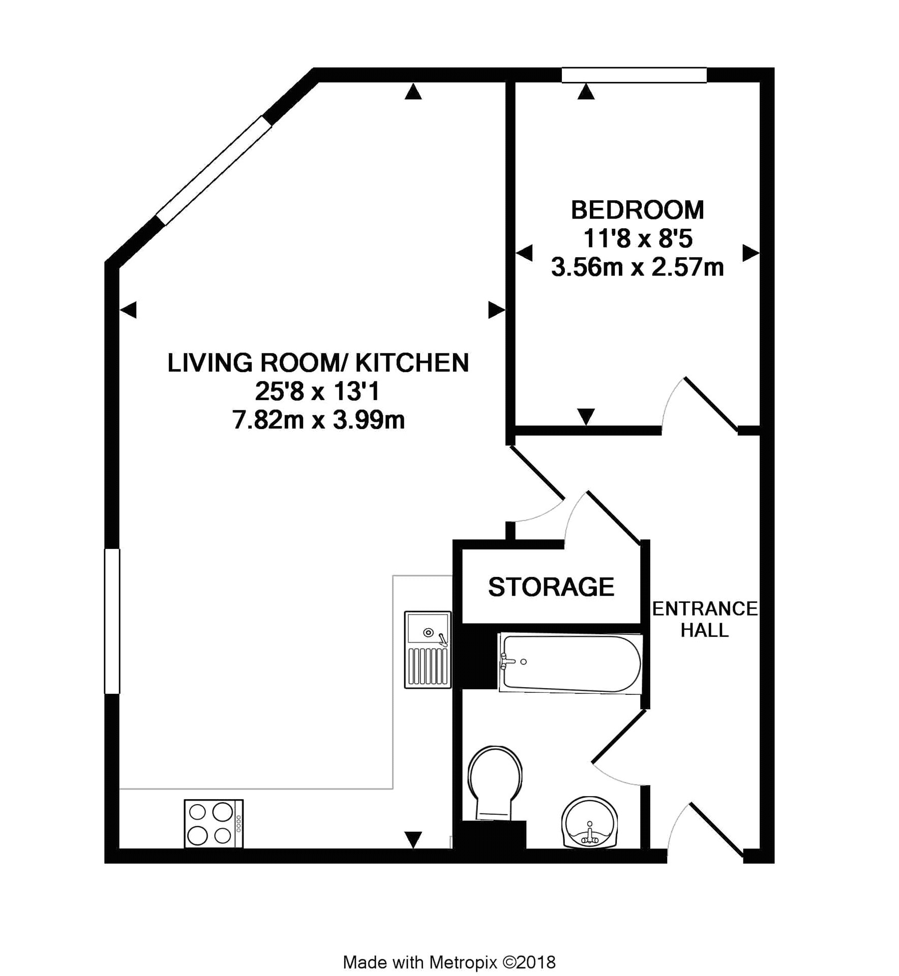 1 Bedrooms Flat for sale in Twelve Trees House, Cambridge Road, Crowthorne, Berkshire RG45