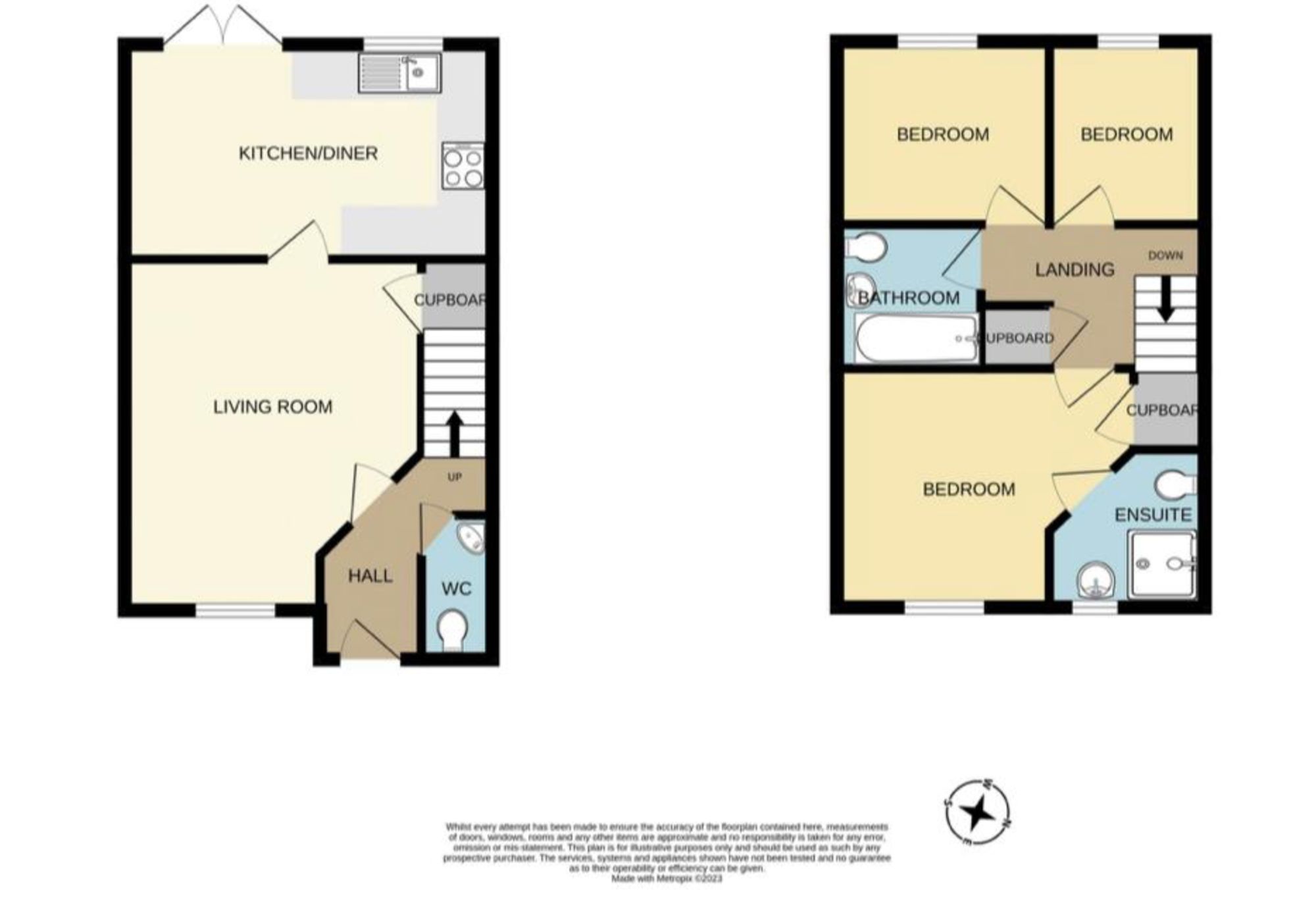 83, Stret Avalennek, Lane, TR8 floorplan
