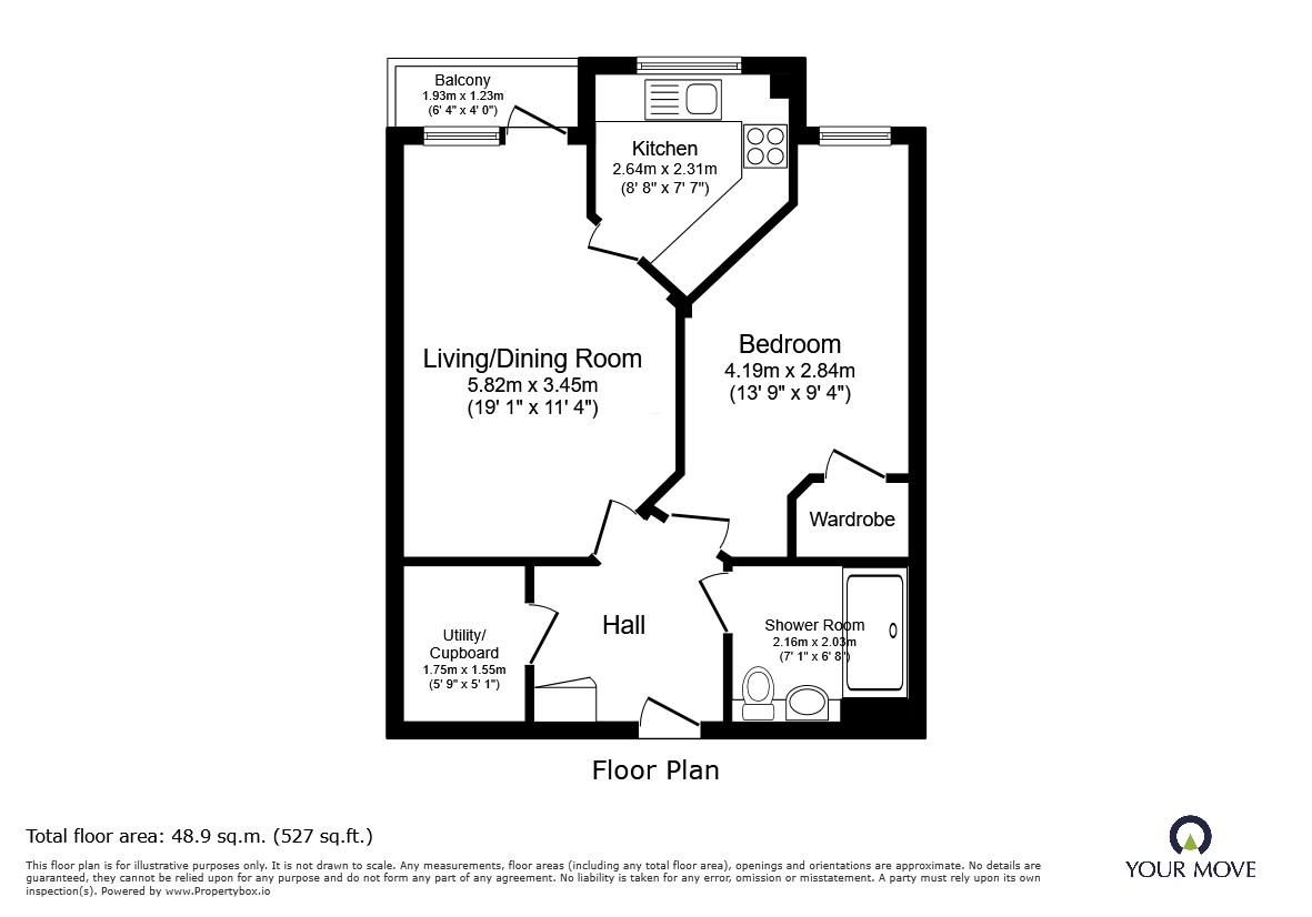 14 Miller Place,, High View, Bedfordshire floorplan