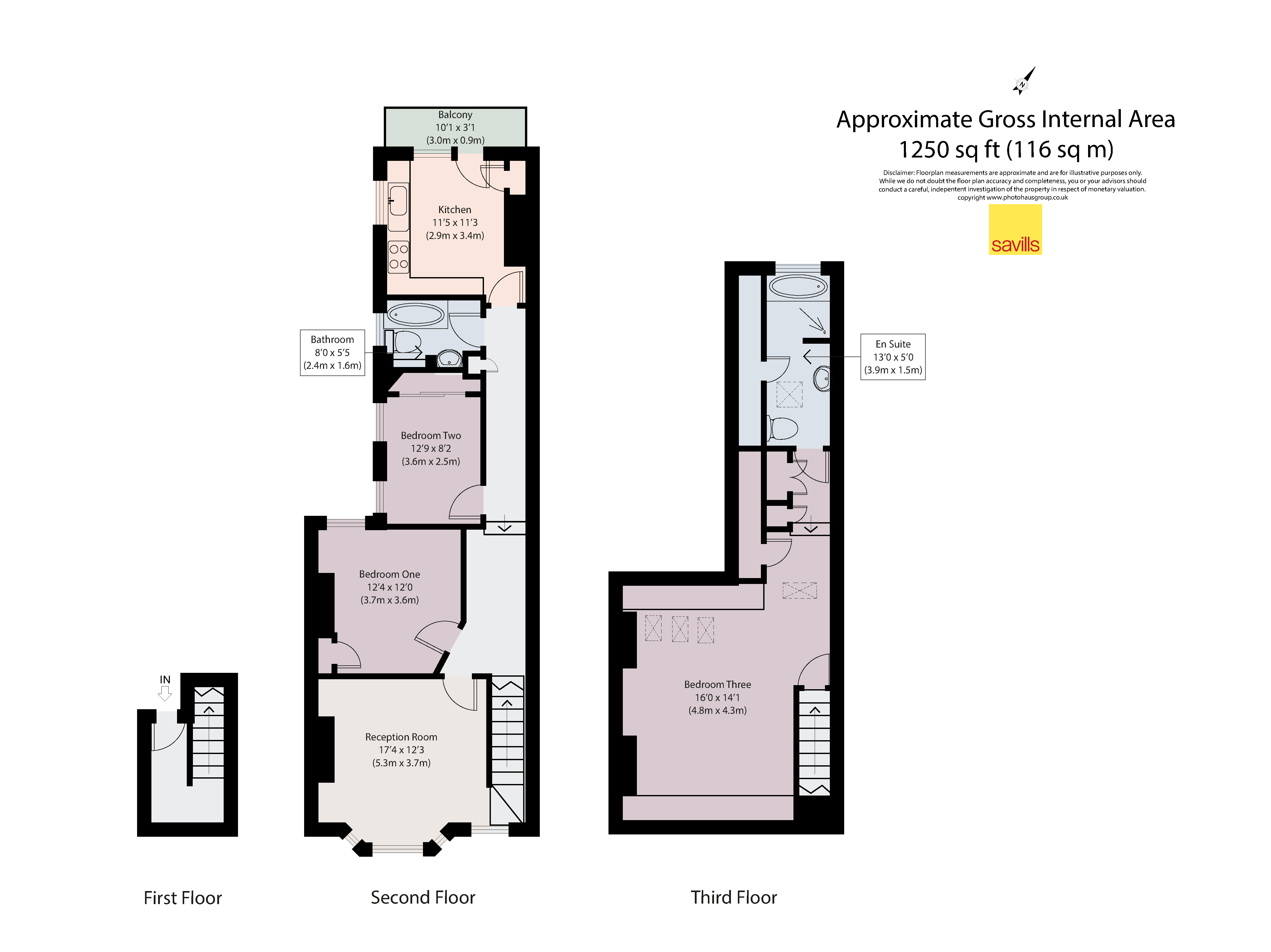 34C,, Aquinas Street, London floorplan