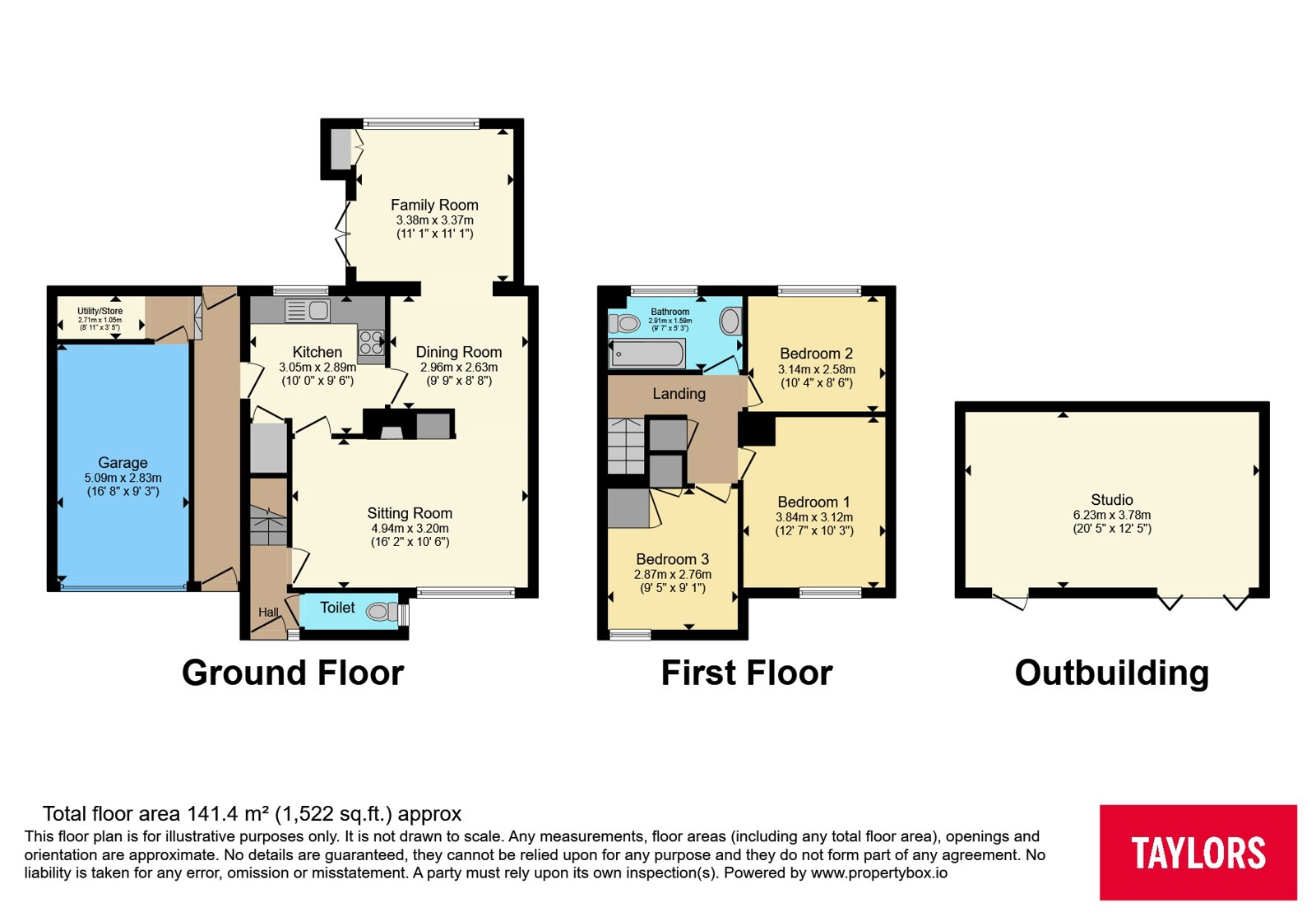 30, Riverside Gardens, Bedfordshire floorplan