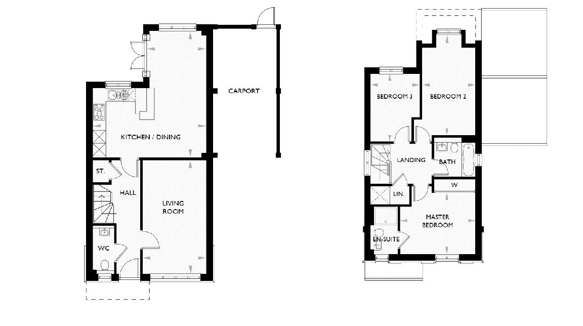 Laburnum,, Farriers Green, Gillingham floorplan