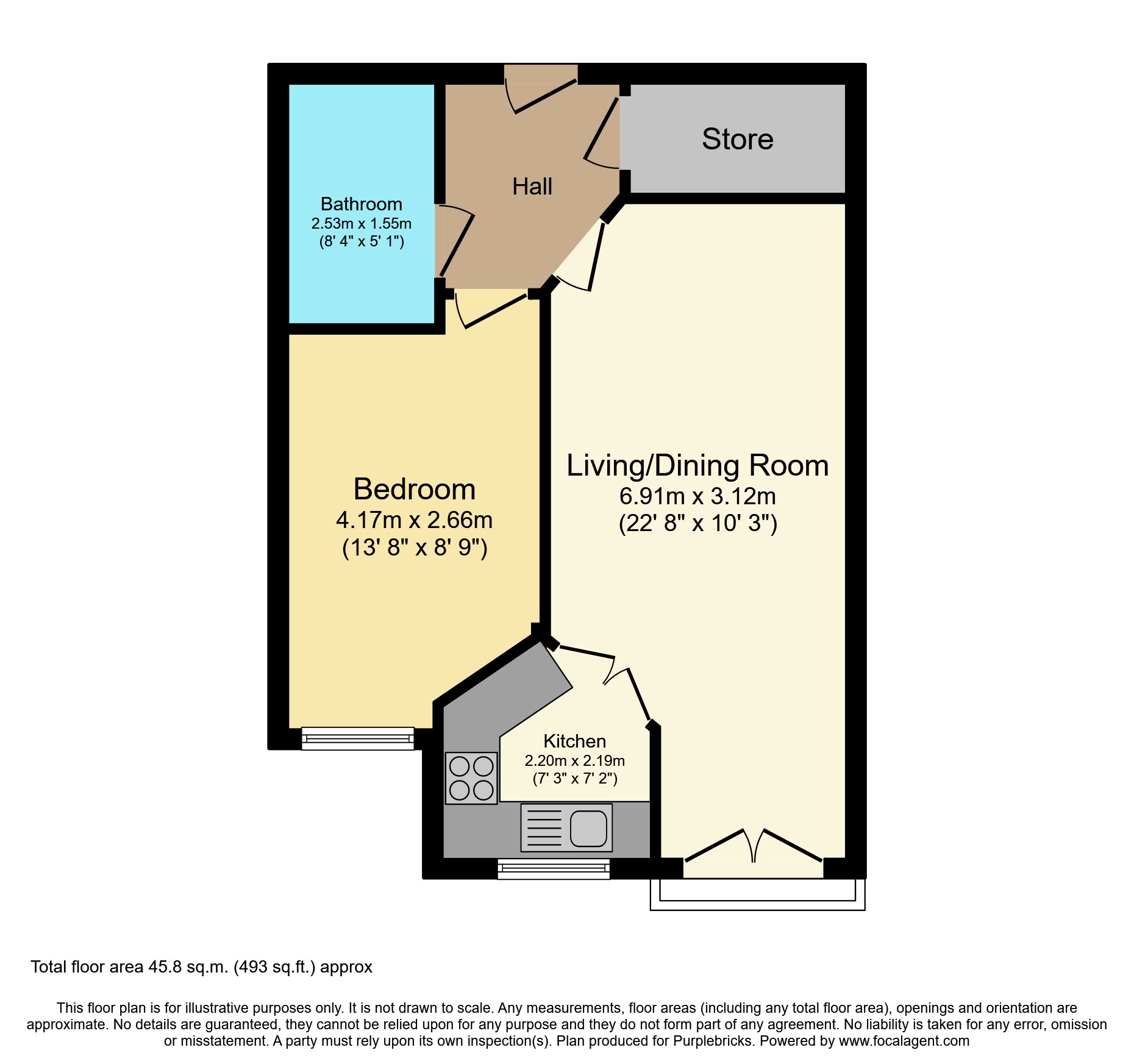 65 Station Road, Renfrew PA4, 1 bedroom flat for sale 64471250