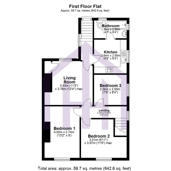 291, Scarborough Road, Byker floorplan