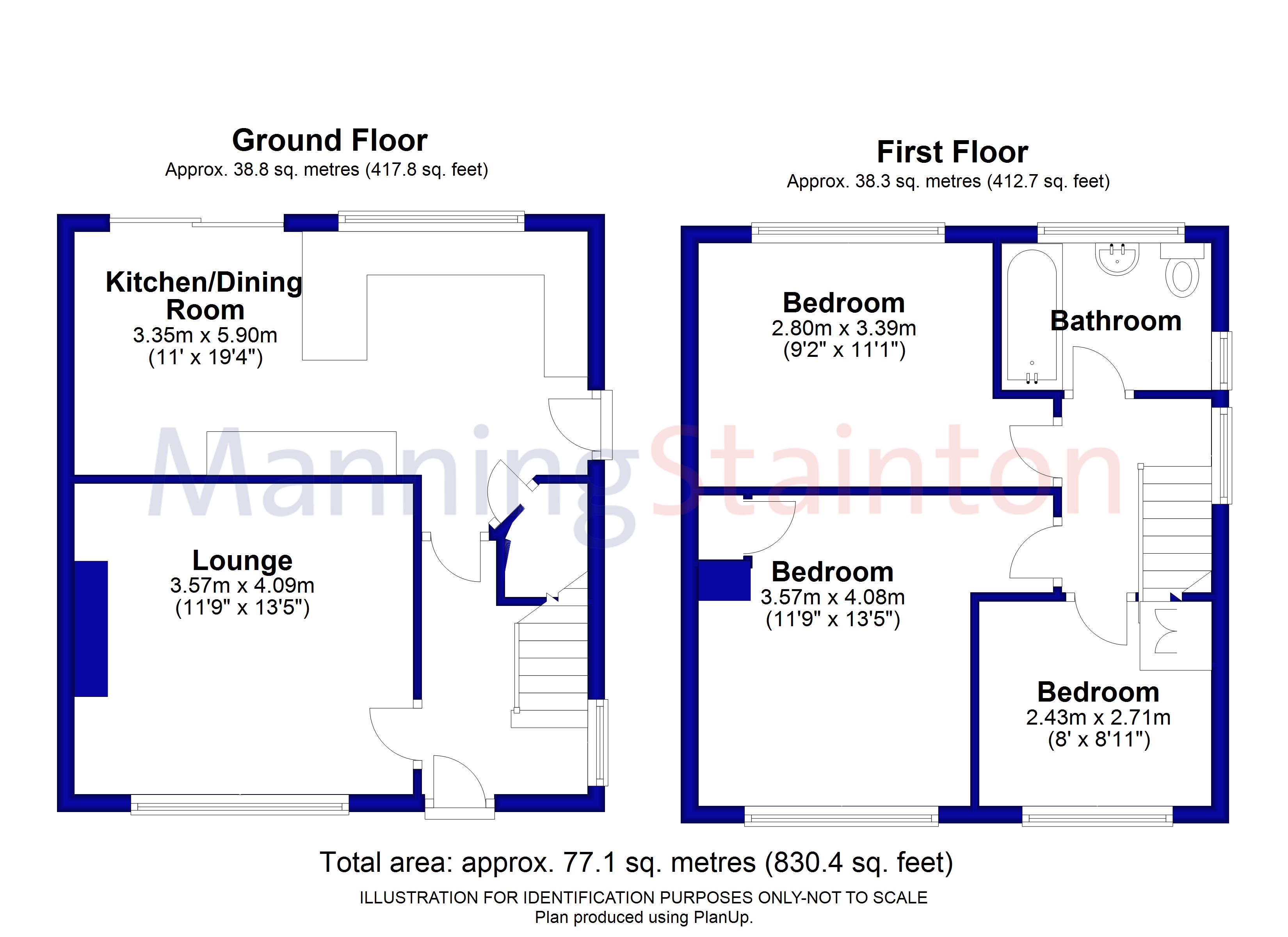 110, Coppice Wood Avenue, Leeds floorplan
