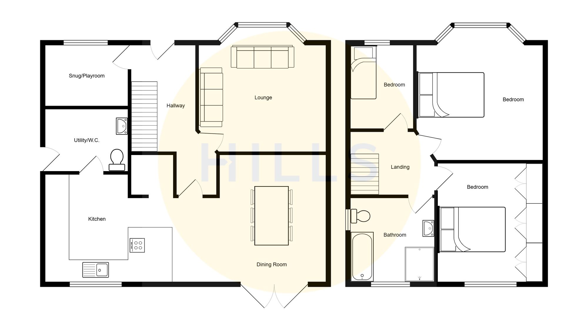 7 Botany Road, Manchester floorplan