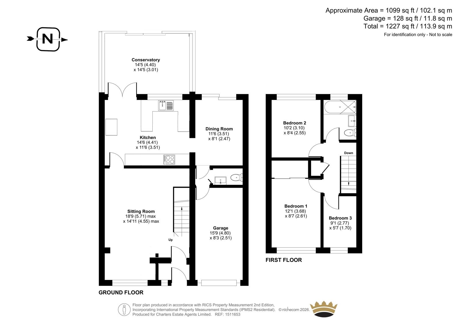 42, Turnstone Gardens, Southampton floorplan