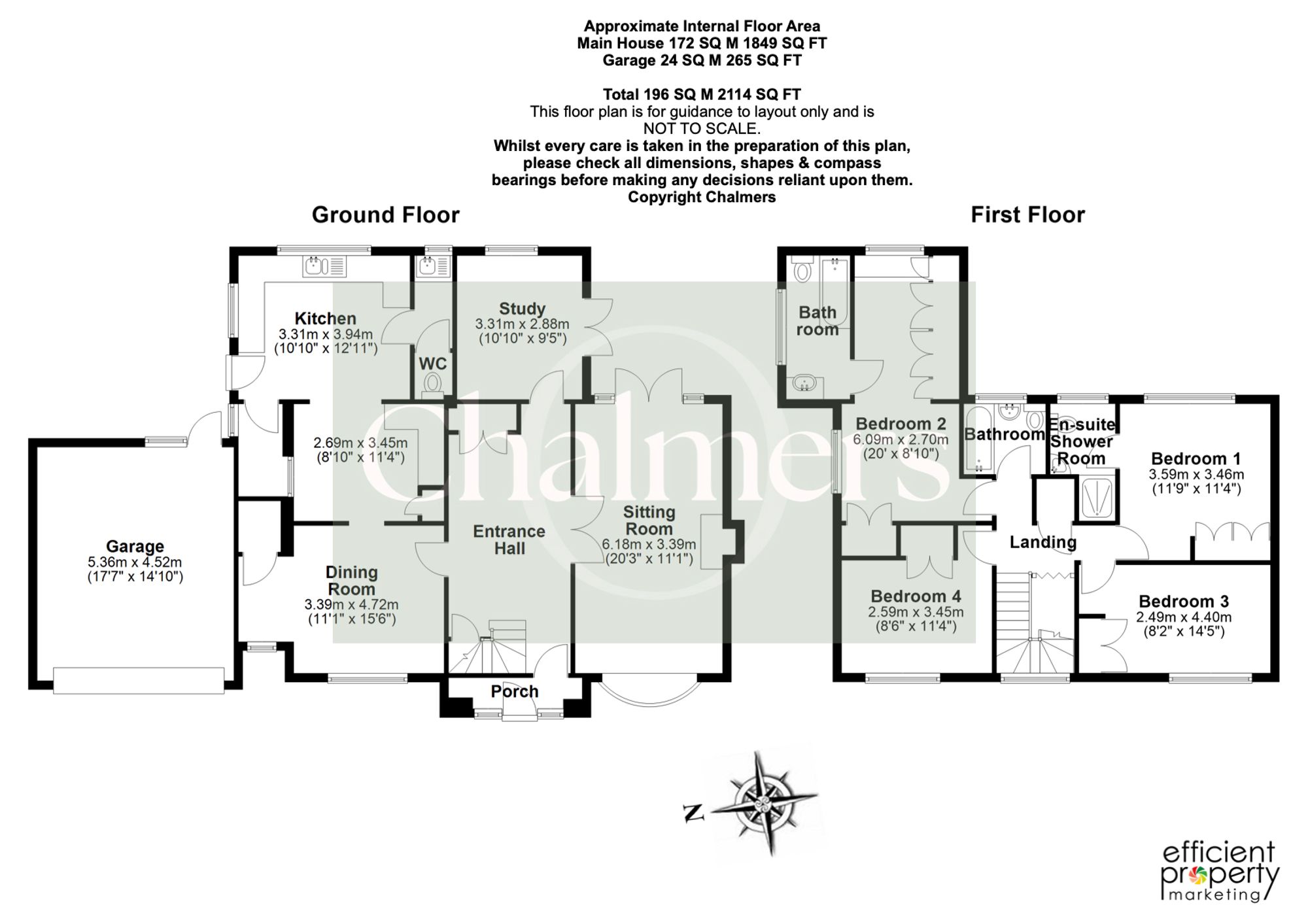 1 Thornton Place, Ingatestone floorplan