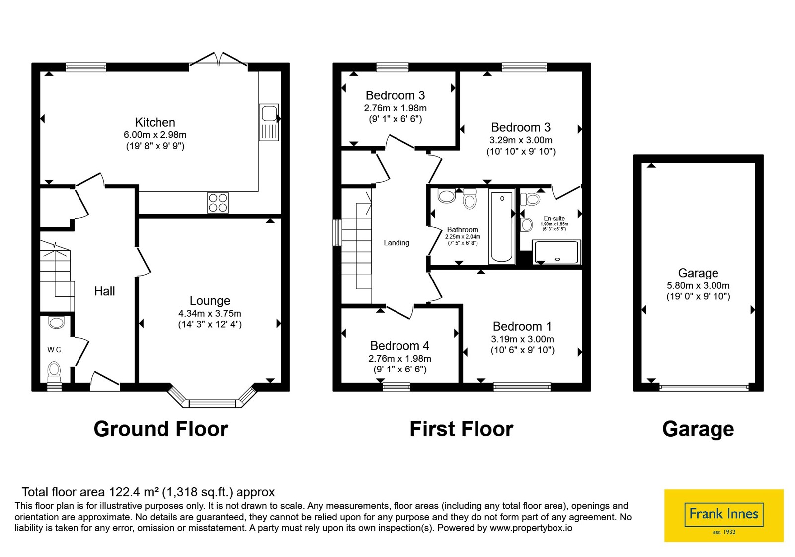 19, Brambly Close, Swadlincote floorplan