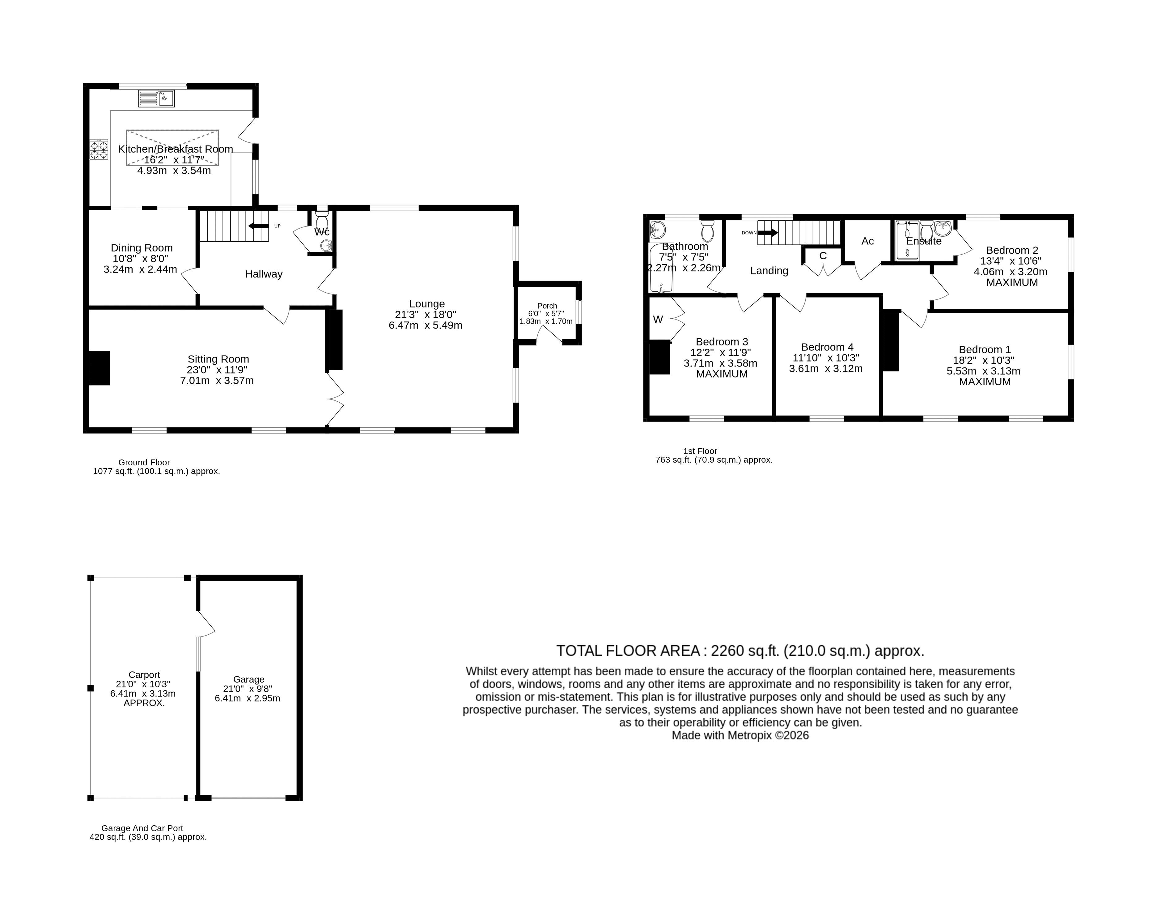 2 Cobble Cottages, Stubb Road, Norwich floorplan