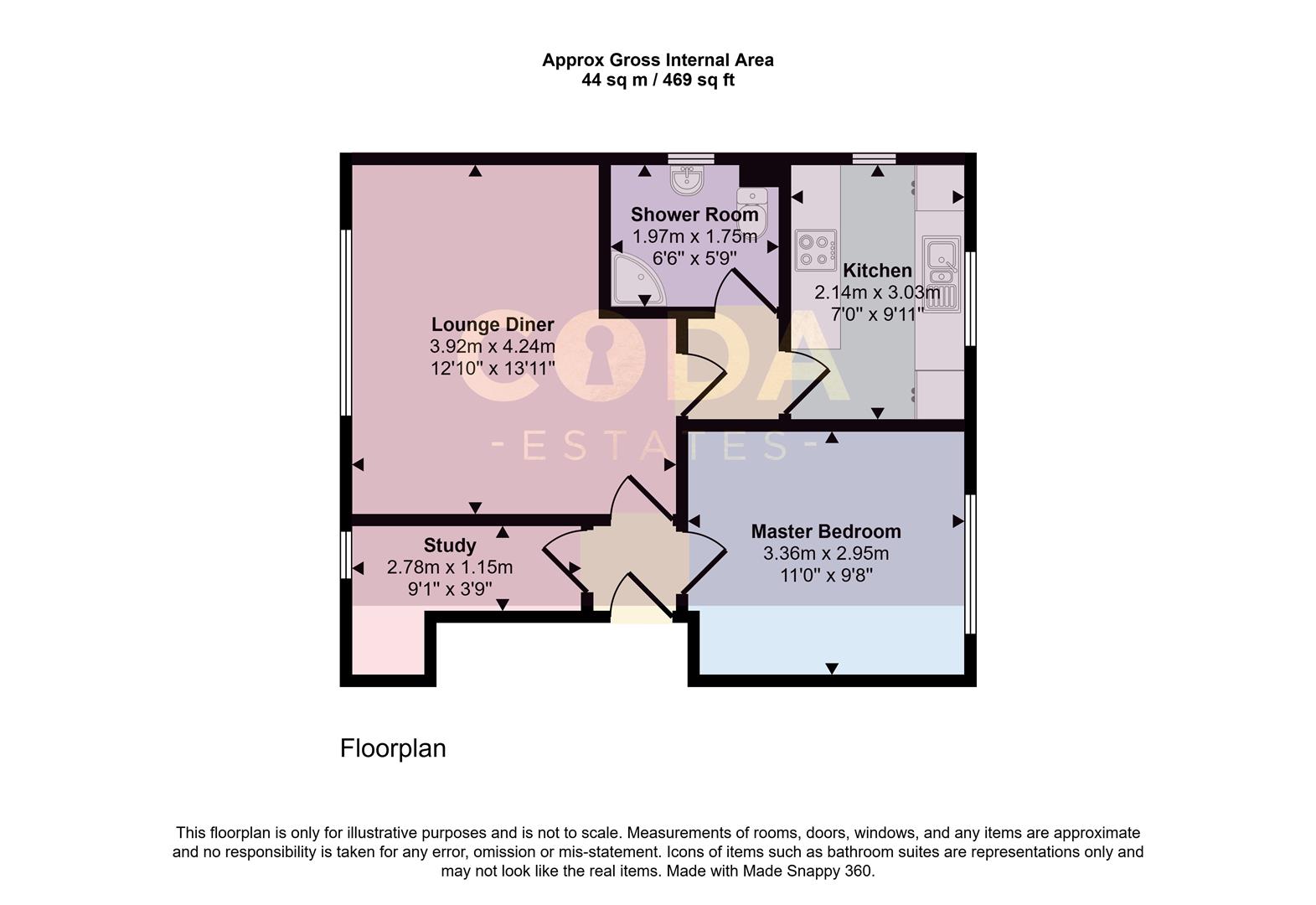 29, Haystack Place, Lenzie floorplan