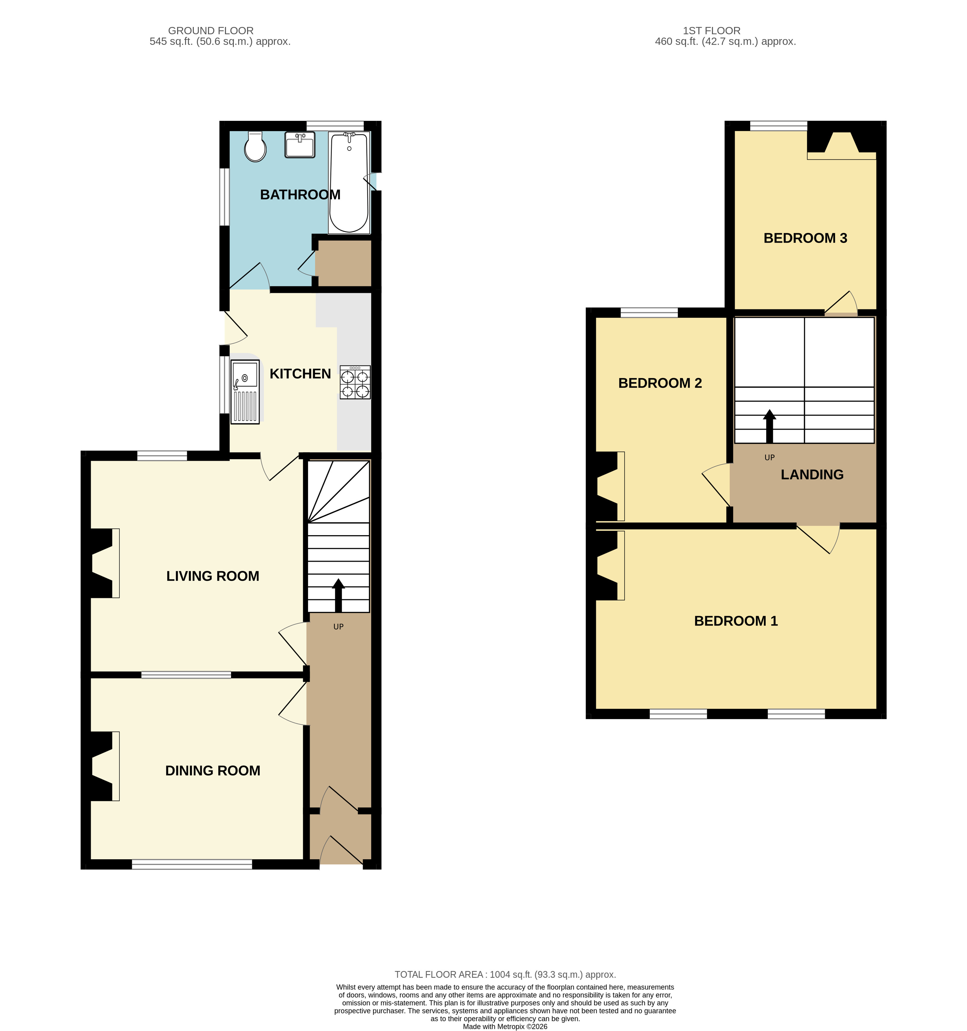 2, Oak Terrace, Carmarthen floorplan