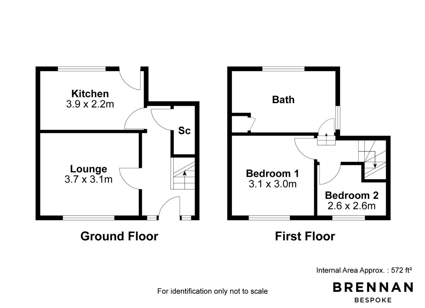11, Church Walk, Corby floorplan