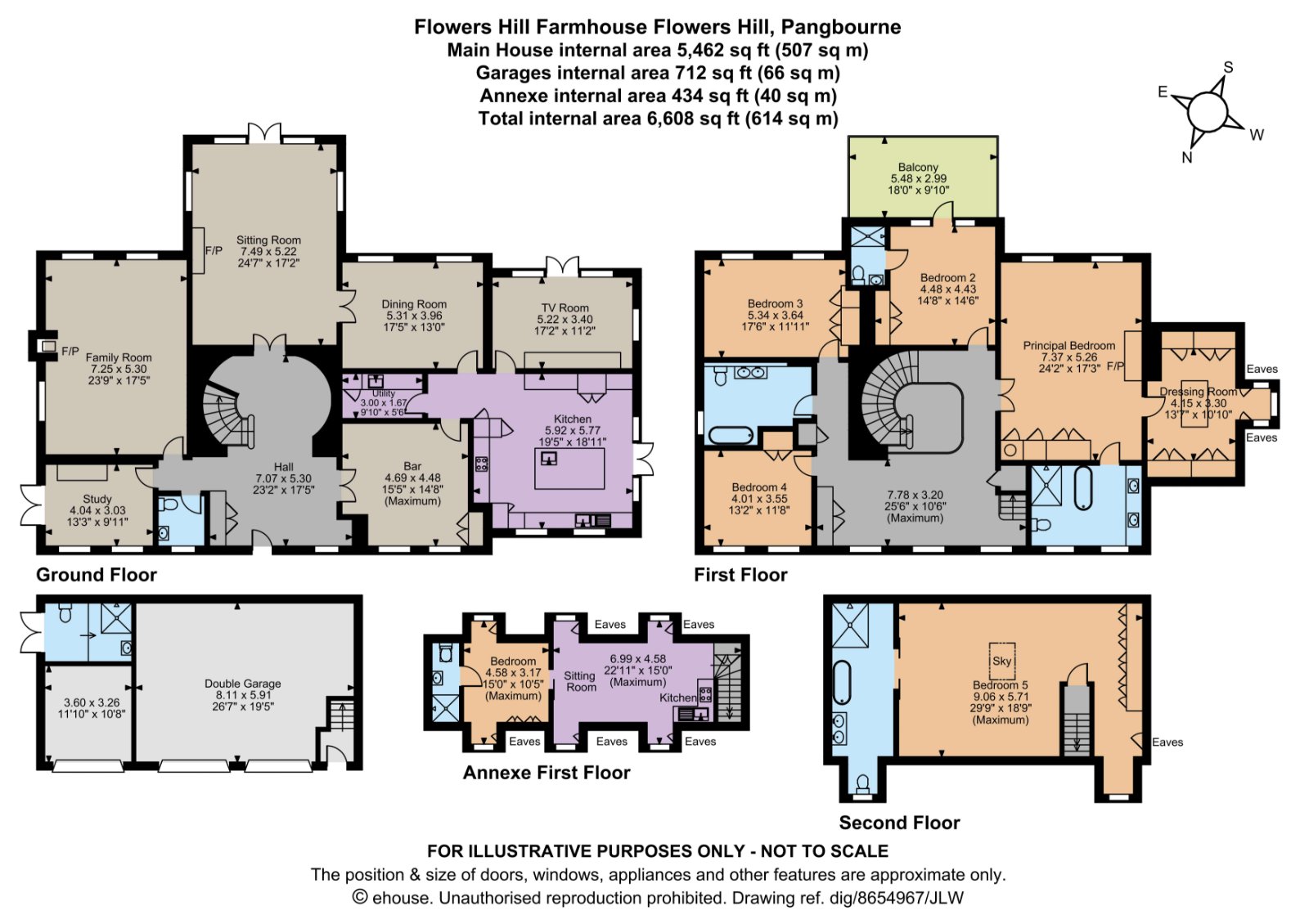 Flowers Hill Farmhouse,, Flowers Hill, Berkshire floorplan