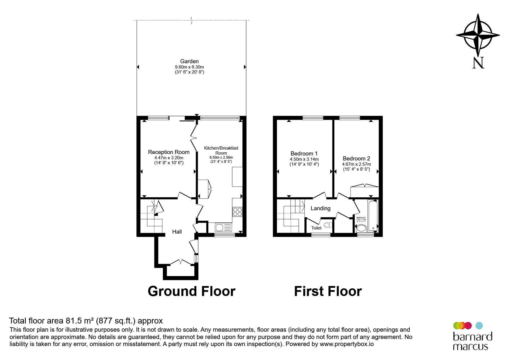 25, Brabazon Avenue, Wallington floorplan