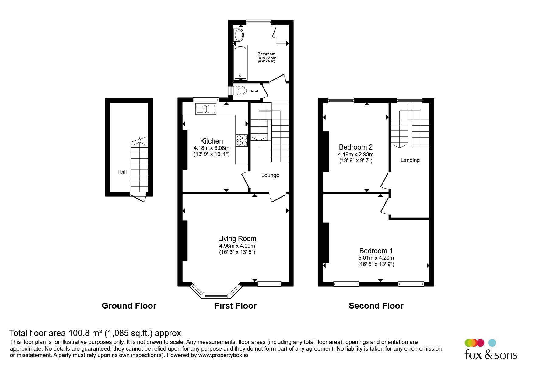 63, Mount Pleasant Road, Hastings floorplan