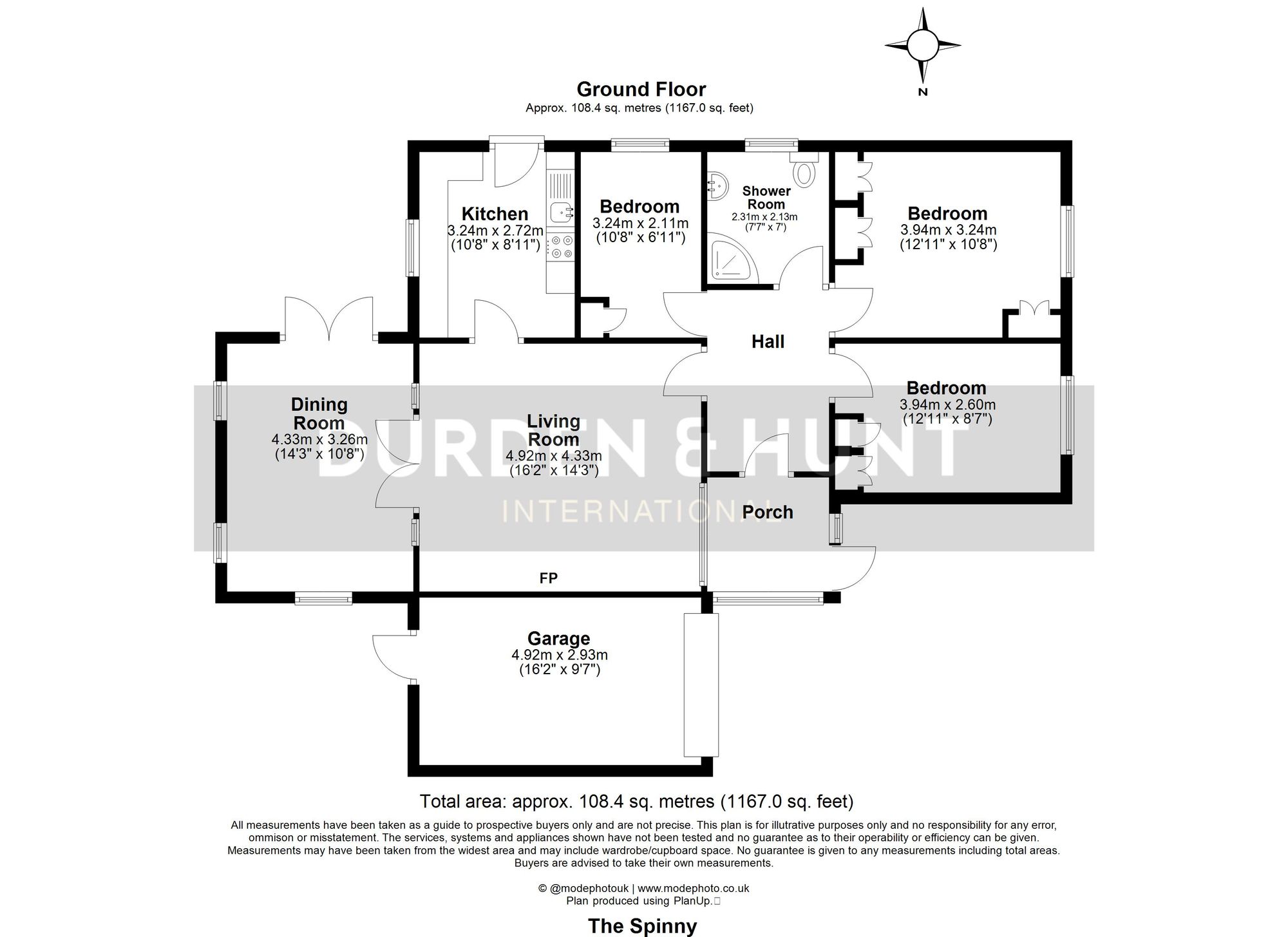 4 The Spinney, Ongar floorplan