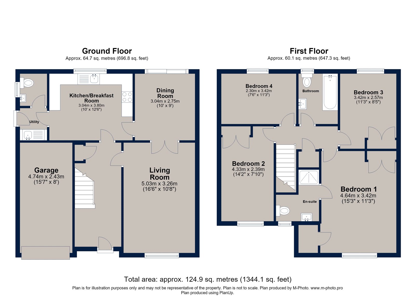 27, St. Christophers Drive, Northamptonshire, PE8 floorplan