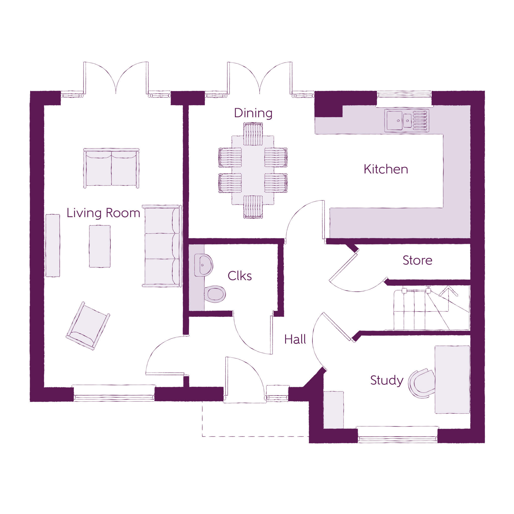26, Kennett Garden Village, Newmarket floorplan