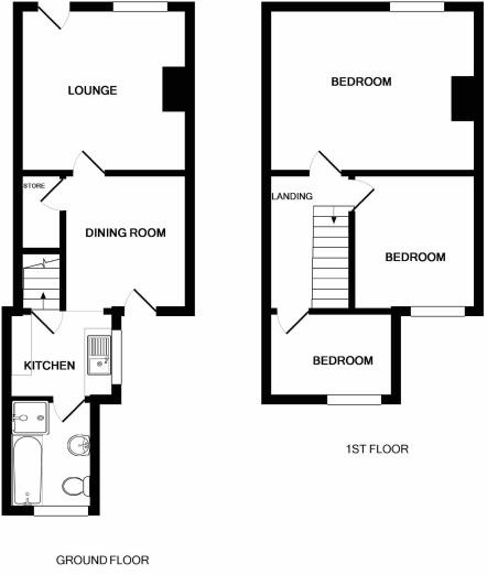 3 Bedrooms End terrace house for sale in Burnham Street, Fenton, Stoke On Trent ST4