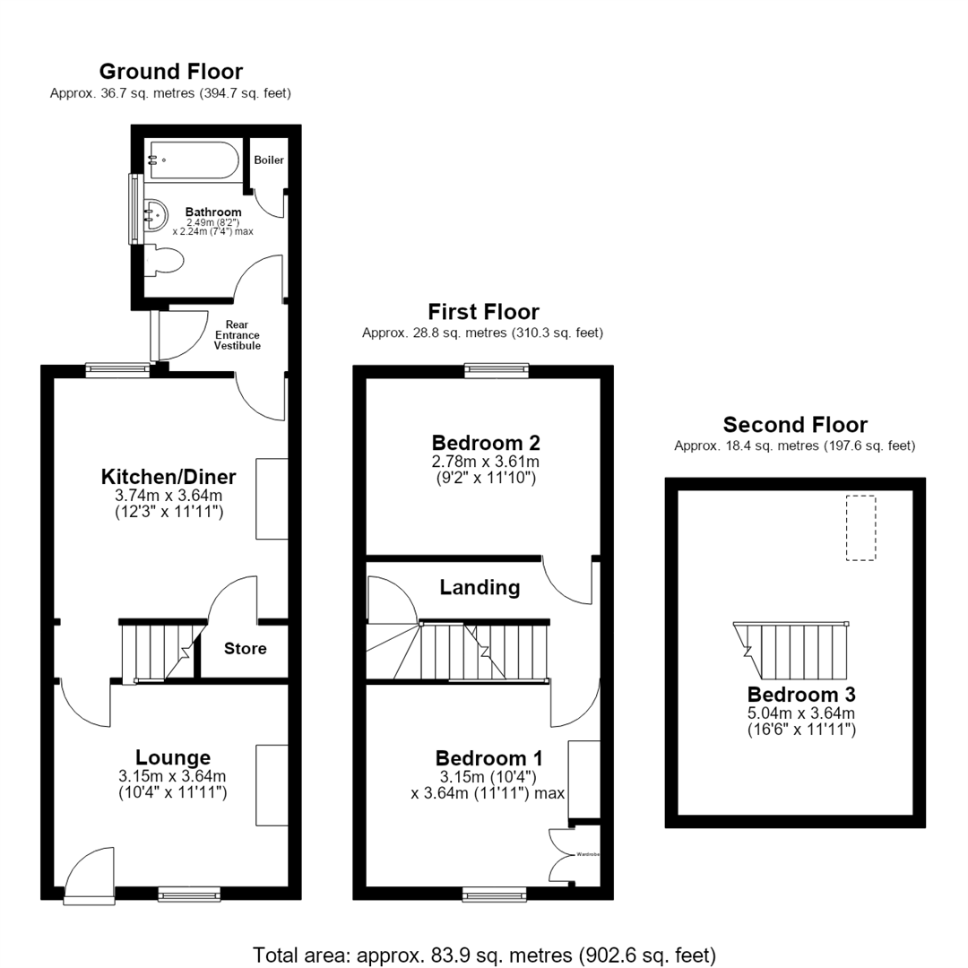 Annie Street, North Yorkshire floorplan