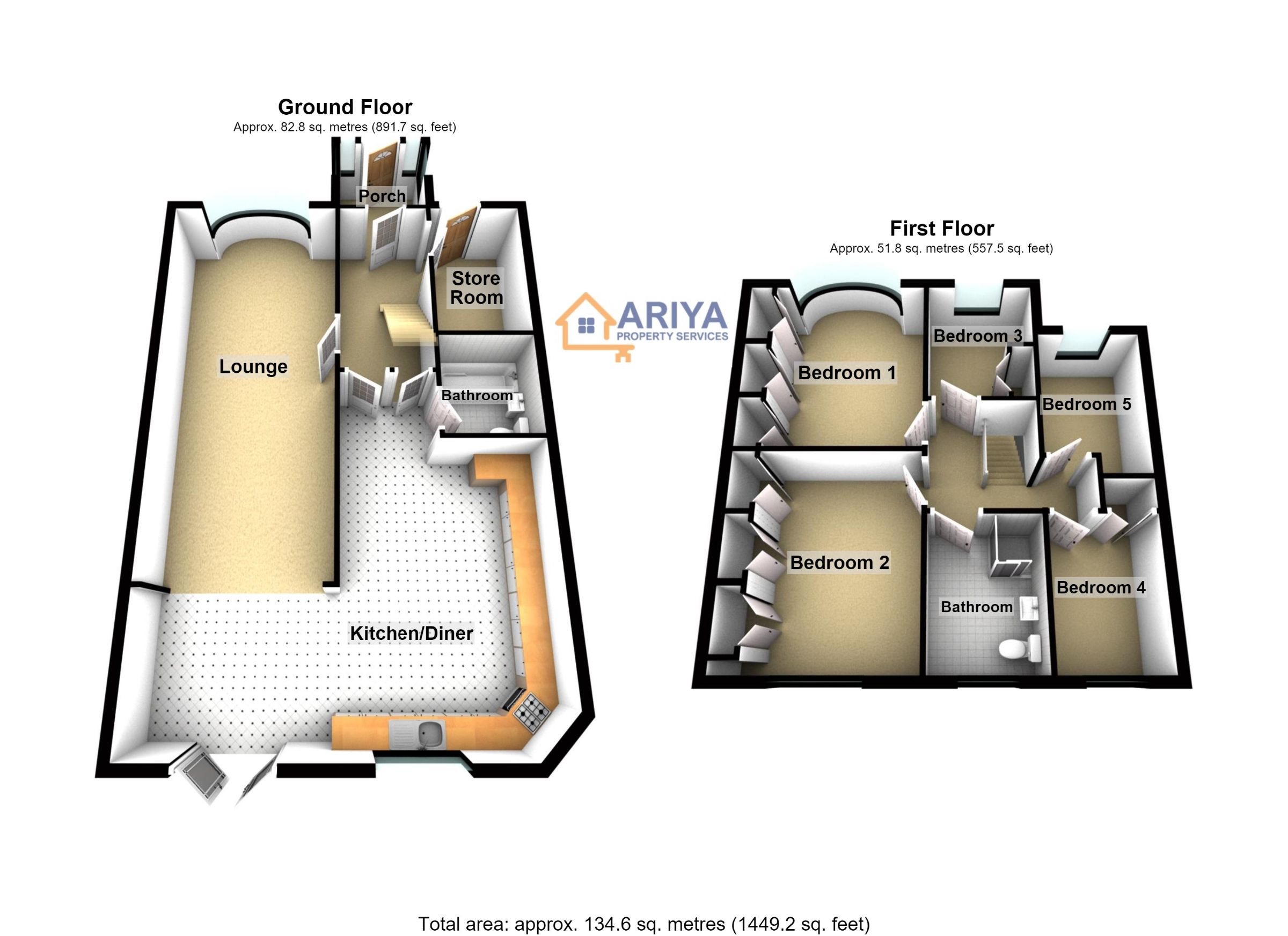 39 Oakthorpe Avenue, Leicester floorplan