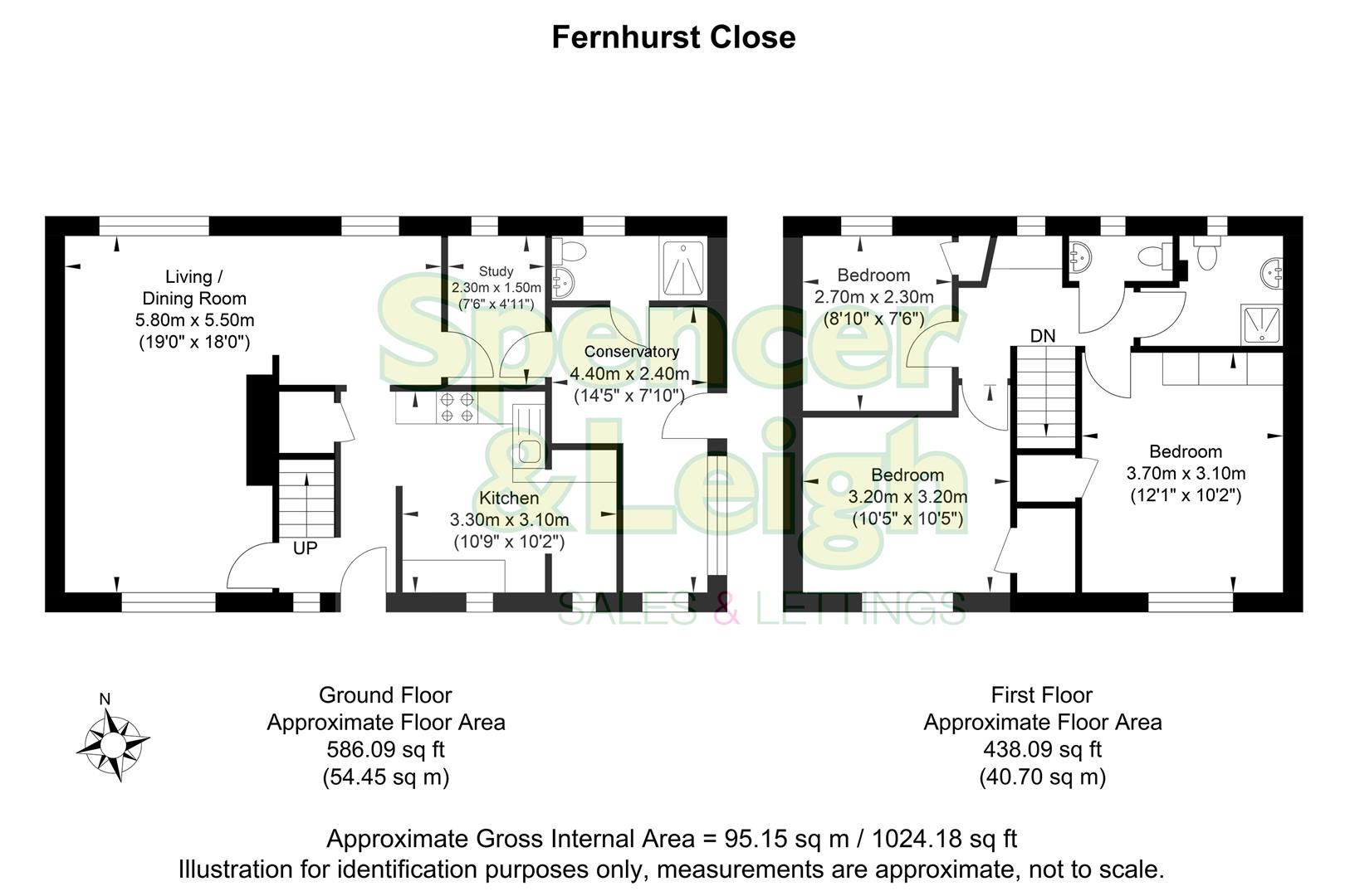 6, Fernhurst Close, Brighton floorplan