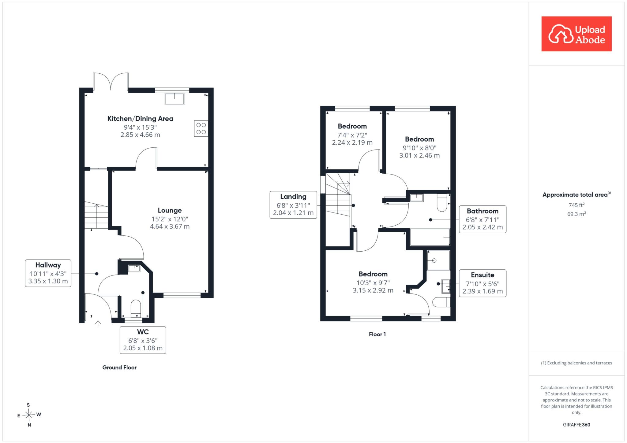 6, Olive Drive, Motherwell floorplan
