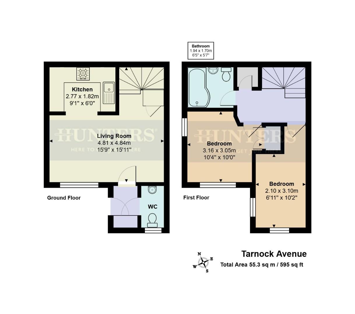 61, Tarnock Avenue, Bristol floorplan