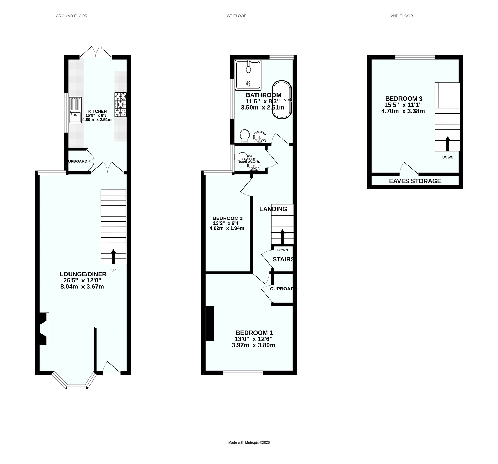 73, Drew Street, Devon floorplan