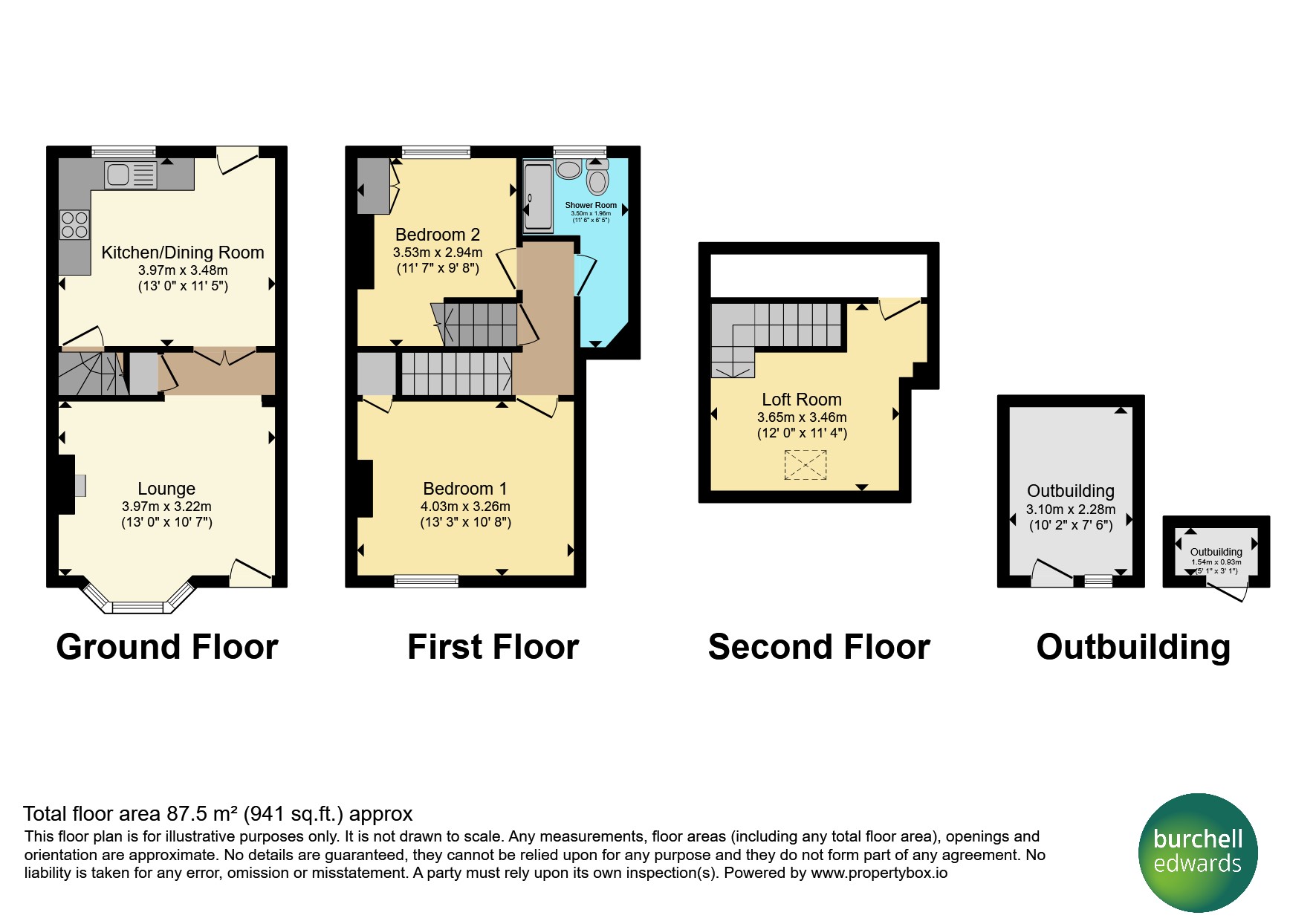 45, Mansfield Road, Nottingham floorplan